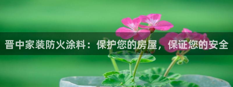 和记h8：晋中家装防火涂料：保护您的房屋，保证您的安全