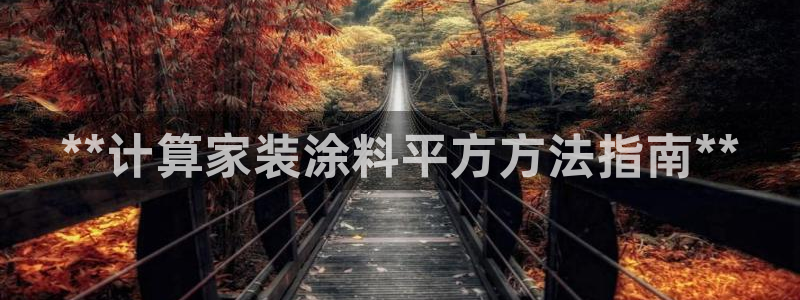 和记官网登录：**计算家装涂料平方方法指南**